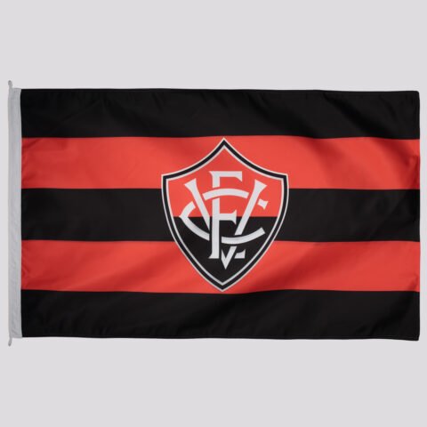 Bandeira Vitória Dupla Face Rubro Negra: Mostre sua Paixão pelo Clube
