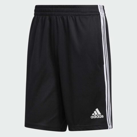 Bermuda Adidas 3 Listras ESS Preta: Conforto e Tecnologia para o Dia a Dia