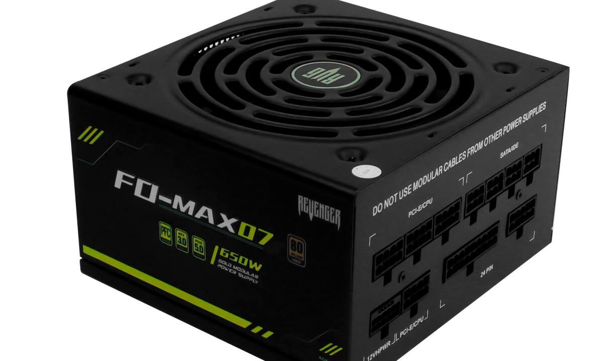 Fonte ATX Gamer 650W Revenger Modular 80 Plus Gold Bivolt – Silenciosa e Potente