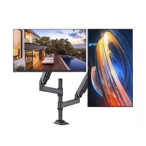 Suporte Duplo Articulado Para Monitores 17″ a 27″ Onistek Pistão a Gás – ON-F190