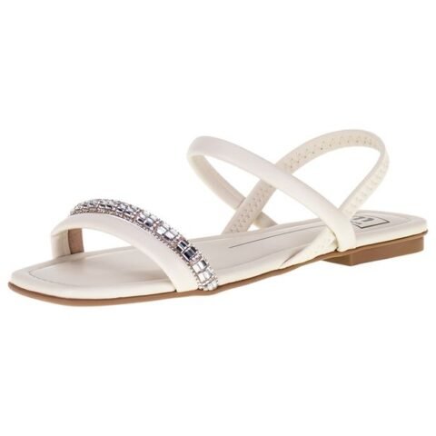 Sandália Feminina Rasteira Moleca 5462111 Marfim 34 – Conforto e Estilo