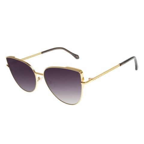 Óculos de Sol Feminino Michael Jackson Cat Dourado – Estilo e Proteção Chilli Beans