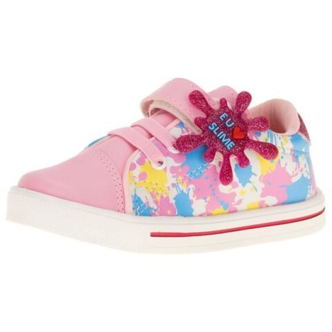 Tênis Infantil Feminino Linda Jú – 15551 ROSA 03 20: Conforto e Estilo para as Pequenas