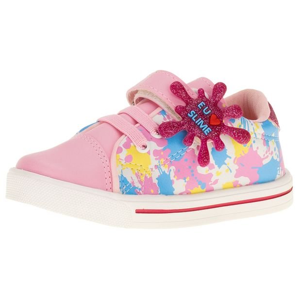 Tênis Infantil Feminino Linda Jú – 15551 ROSA 03 20: Conforto e Estilo para as Pequenas