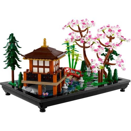 LEGO® Icons Jardim Tranquilo: Construa Seu Jardim Zen em Casa