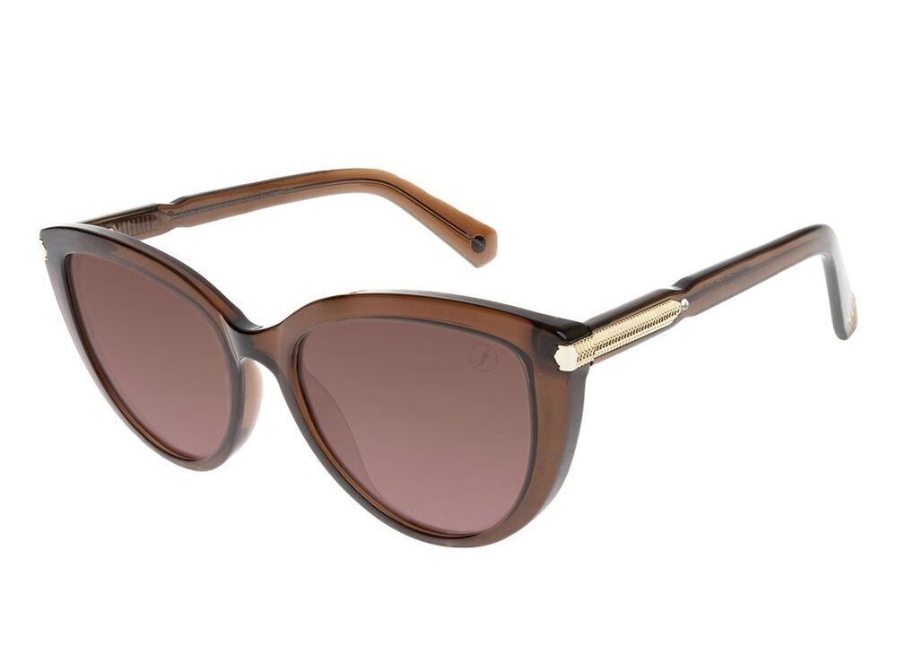 Óculos de Sol Feminino Michael Jackson Clássico Degradê Marrom – Estilo e Proteção