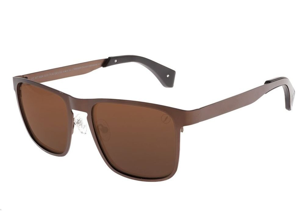 Óculos de Sol Masculino Michael Jackson Quadrado Marrom – Chilli Beans