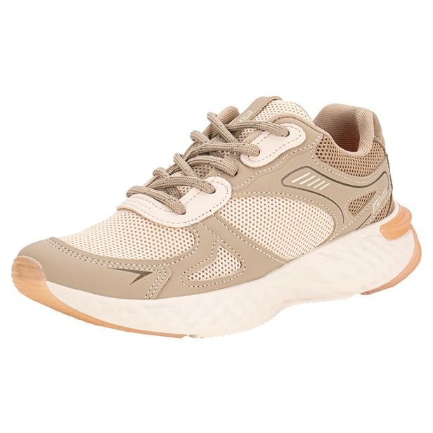Tênis Feminino Actvitta 4836110 BEGE 34 – Conforto e Estilo para o Seu Dia a Dia