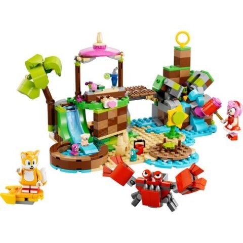 LEGO® Sonic the Hedgehog™ – Ilha de Resgate Animal da Amy: Diversão Criativa para Crianças