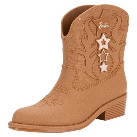 Bota Infantil Barbie Western Disney Grendene Kids 23227 CARAMELO 29 – Conforto e Estilo para as Pequenas