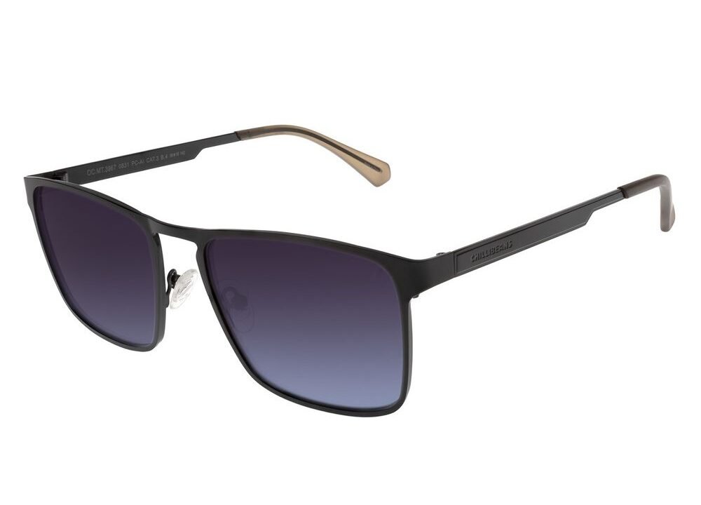 Óculos de Sol Masculino New Tech Quadrado Azul – Estilo e Proteção da Chilli Beans