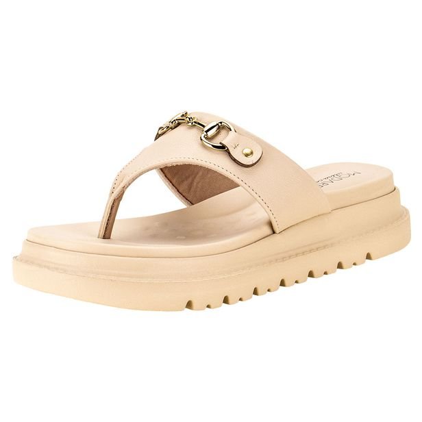 Tamanco Feminino Flat Modare 7200100 NATURAL 35 – Conforto e Estilo para o Seu Dia a Dia