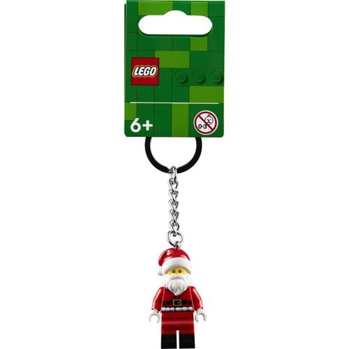 LEGO® Chaveiro Papai Noel: Presente Festivo Prático e Divertido