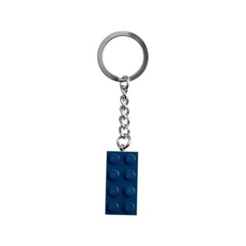 LEGO® Chaveiro Azul-Terra 2×4: estilo e praticidade para fãs LEGO®