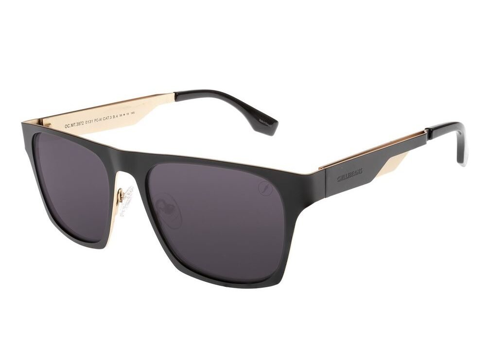 Óculos de Sol Masculino MC Daniel Falcão Preto Fosco – Estilo e Proteção Chilli Beans