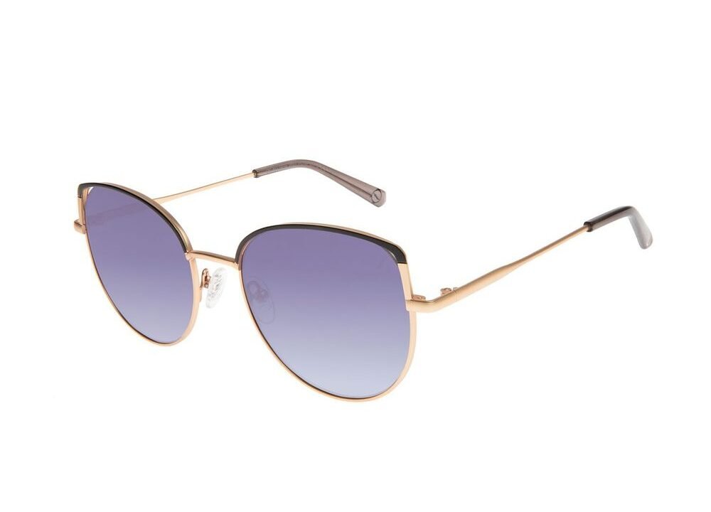 Óculos de Sol Feminino Chilli Beans Cat Degradê Dourado – Estilo e Proteção