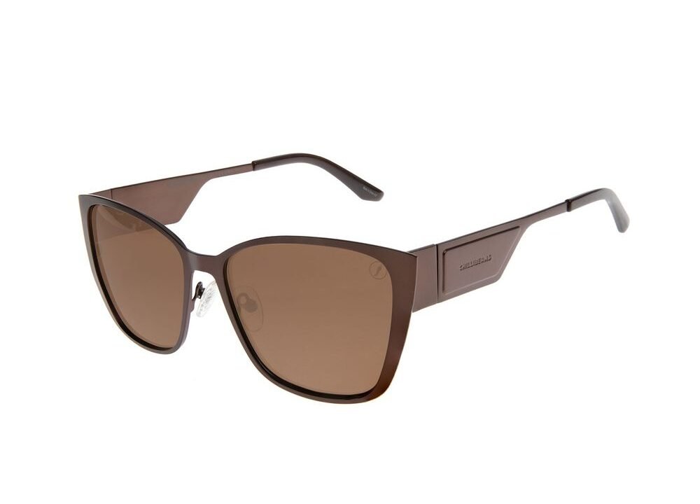 Óculos de Sol Feminino New Tech Quadrado Marrom da Chilli Beans: Estilo e Proteção