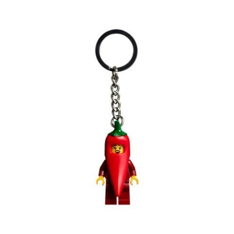 LEGO® Chaveiro Menina Pimenta: Praticidade e Diversão em um Só Produto