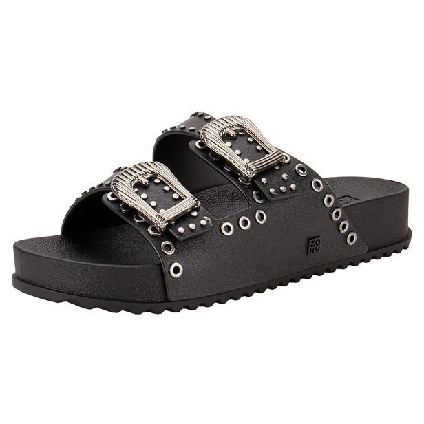Sandália Feminina Conforto Hold Zaxy 19069 PRETO 33/34 – Estilo e conforto para o seu dia a dia