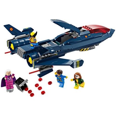 LEGO® Marvel – Jato dos X-Men: Diversão e Construção para Fãs da Marvel