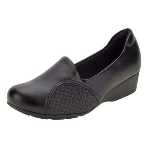Sapato Feminino Anabela Modare 7014229 Preto 34 – Estilo e Conforto para o Dia a Dia