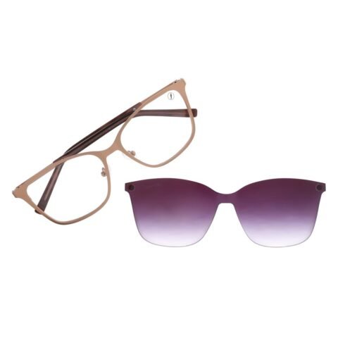 Armação Para Óculos de Grau Feminino Chilli Beans Preto Marrom – LV.MU.0554.0102 G