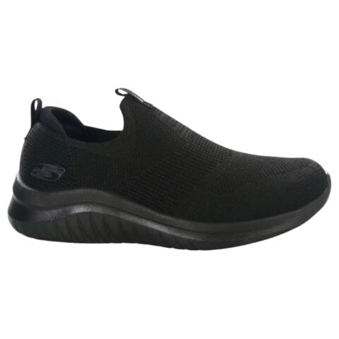 Tênis Skechers Arch Fit 2.0 Masculino Preto/Preto – Conforto e Estilo para o Dia a Dia