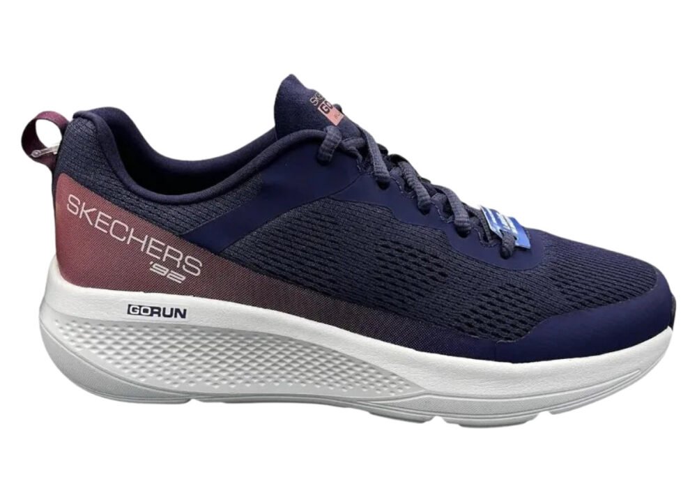 Tênis Skechers Go Run Elevate Feminino Roxo – Conforto e Performance para Seu Dia a Dia