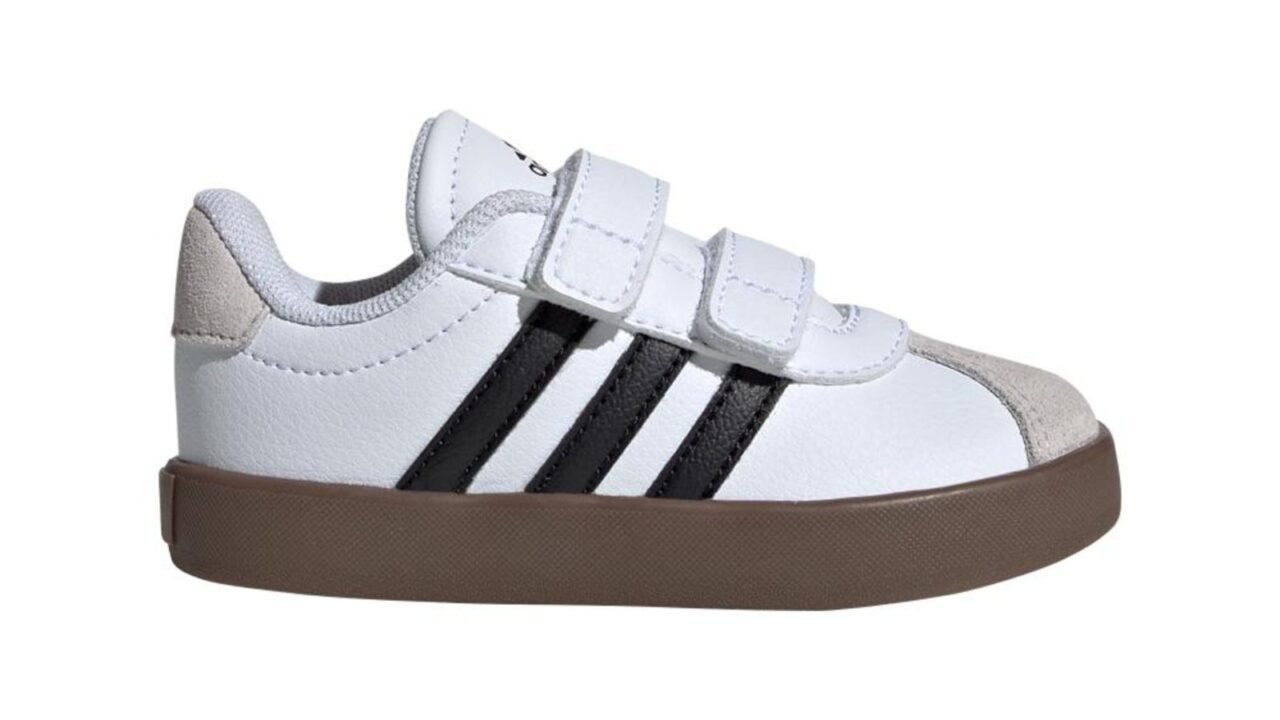 Infantil – Tênis VL Court 3.0 Skateboarding adidas Sportswear Branco