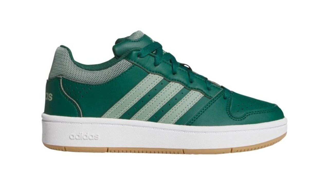 Infantil – TÊNIS HOOPS CLASSIC J adidas Sportswear Verde
