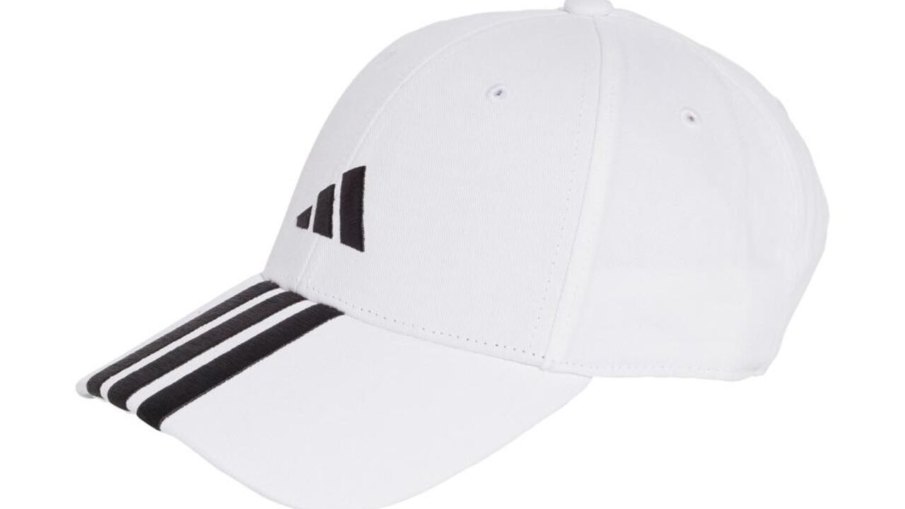 Boné Baseball Três Listras New Logo adidas Sportswear Branco