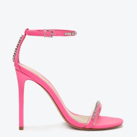 Sandália Salto Alto Fabienne Rosa | Schutz – Elegância e Modernidade