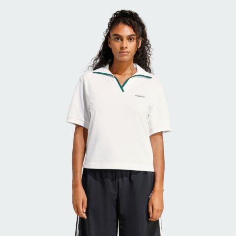 Polo Seasonal Essentials Colorpop com Estampa Bordada Mulher adidas