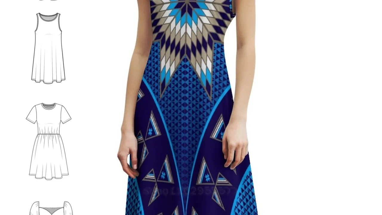 Vestido Estilo Coreano With Tipi’S Azul – Elegância Casual para Todas as Ocasiões