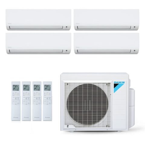 Ar-Condicionado Multi Split Inverter Daikin 34.000 (4x Evap HW 9.000) Quente/Frio 220V