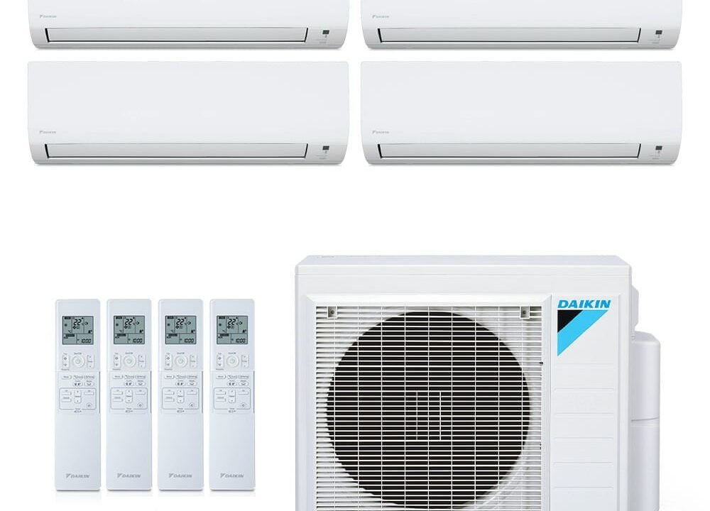 Ar-Condicionado Multi Split Inverter Daikin 34.000 BTUs Quente/Frio 220V