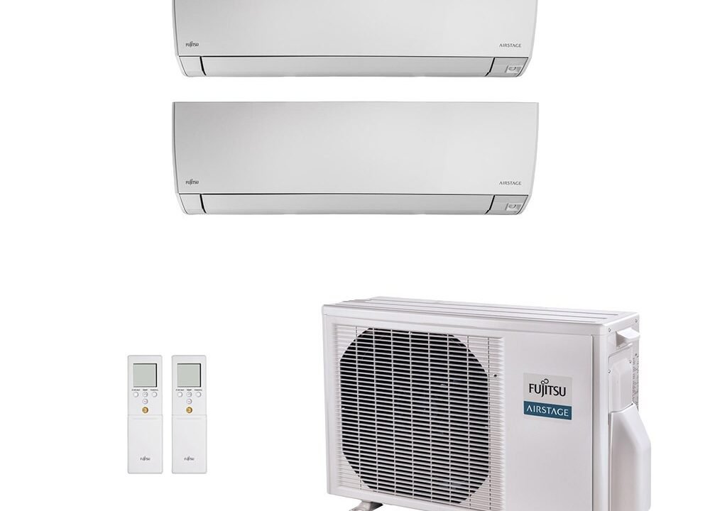 Ar-Condicionado Multi Split Inverter Fujitsu 18.000 BTUs Quente/Frio 220V