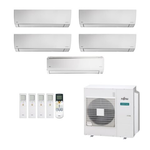 Ar-Condicionado Multi Split Inverter Fujitsu 45.000: Conforto para 5 Ambientes