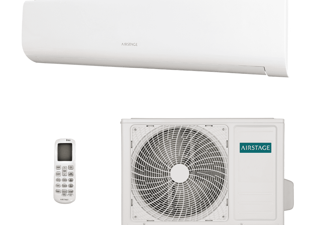 Ar-condicionado Split HW Inverter Fujitsu Airstage Essencial 18.000 BTUs R-32 Quente/Frio 220V