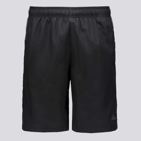Bermuda Adidas Colorblock Logo Preta – Conforto e Tecnologia para Seus Treinos