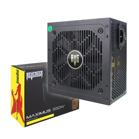Fonte ATX Gamer 550W Revenger Ultra-Silenciosa 80 Plus Bronze – FO-MAX01