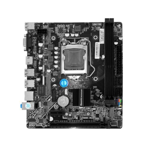 Placa Mãe Intel B75 LGA1155 DDR3 Kozz 2xSlots LAN USB 2.0 para PC Desktop – B75DA1 | Cellfy 2