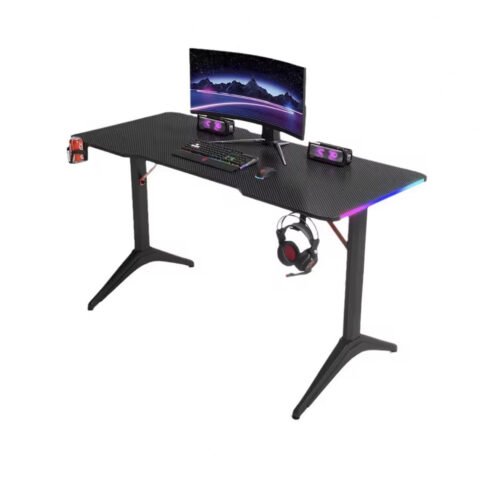 Mesa Gamer RGB 120cm Aitek DELTA-M1203Y: Conforto e Estilo no Seu Setup