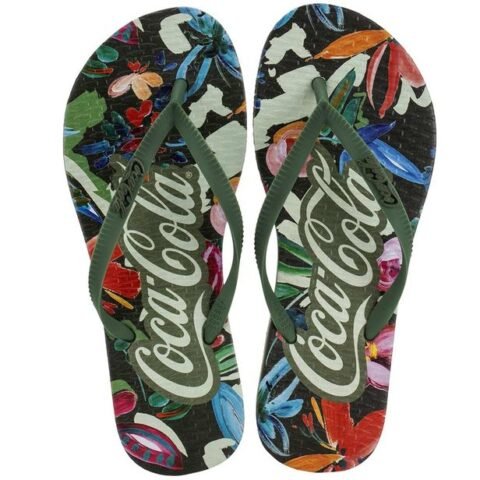 Chinelo Feminino Coke Japan Style Coca Cola CC3984 OLIVA 35/36 – Estilo e Conforto