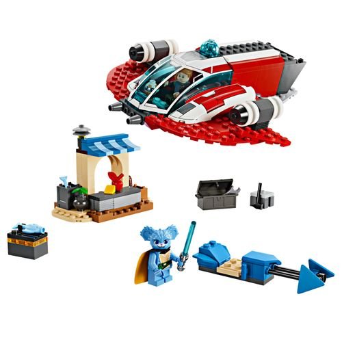 LEGO® Star Wars™ – O Falcão de Fogo Carmesim: Diversão e Aprendizado para Crianças a Partir de 4 Anos