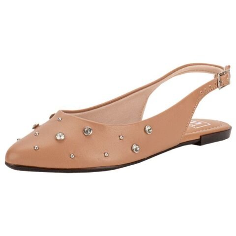 Sapato Feminino Mule Moleca 5444331 SALMÃO 34 – Conforto e Estilo para Seu Dia a Dia