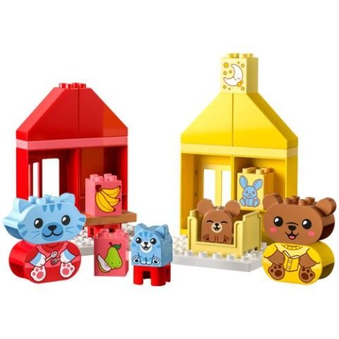 LEGO® DUPLO® Rotinas Diárias: Comer e Hora de Dormir – Brinquedo Educativo para Crianças