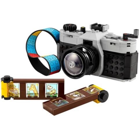 LEGO® Creator 3 em 1 – Câmera Retrô: Diversão e Criatividade para Crianças