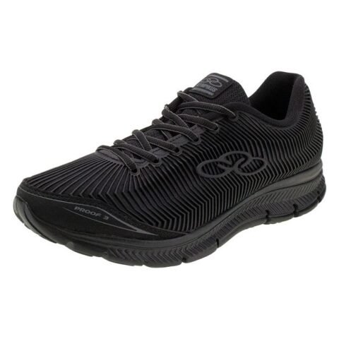 Tênis Proof III Olympikus Preto 39: Conforto e Estilo para o Dia a Dia