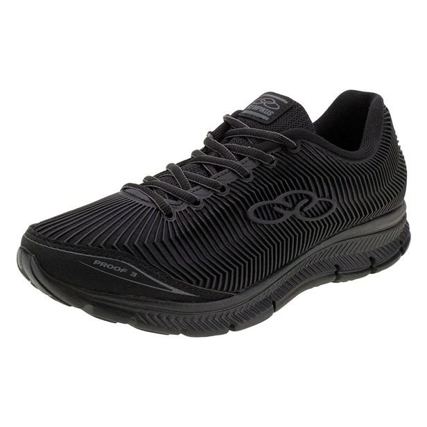 Tênis Proof III Olympikus Preto 39: Conforto e Estilo para o Dia a Dia